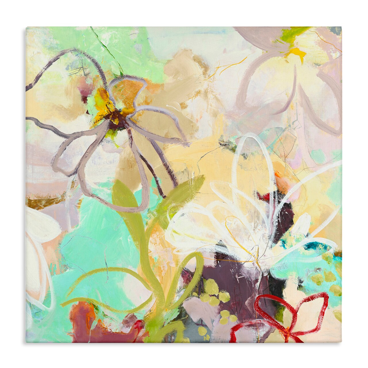 Stupell Industries Last Days Of Spring Abstract Canvas, design by Design Fabrikken